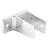 Prime-Line One Ear Wall Bracket for 1-1/4 in. Panels, Zinc Alloy, Chrome Plated Single Pack 656-6395-T